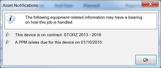 Job Dialog